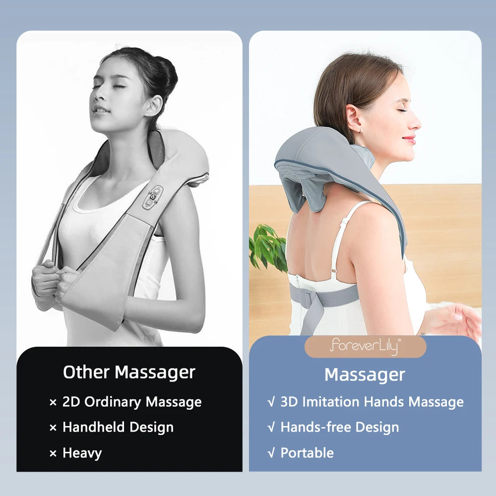 Wireless Neck Shoulder Massager