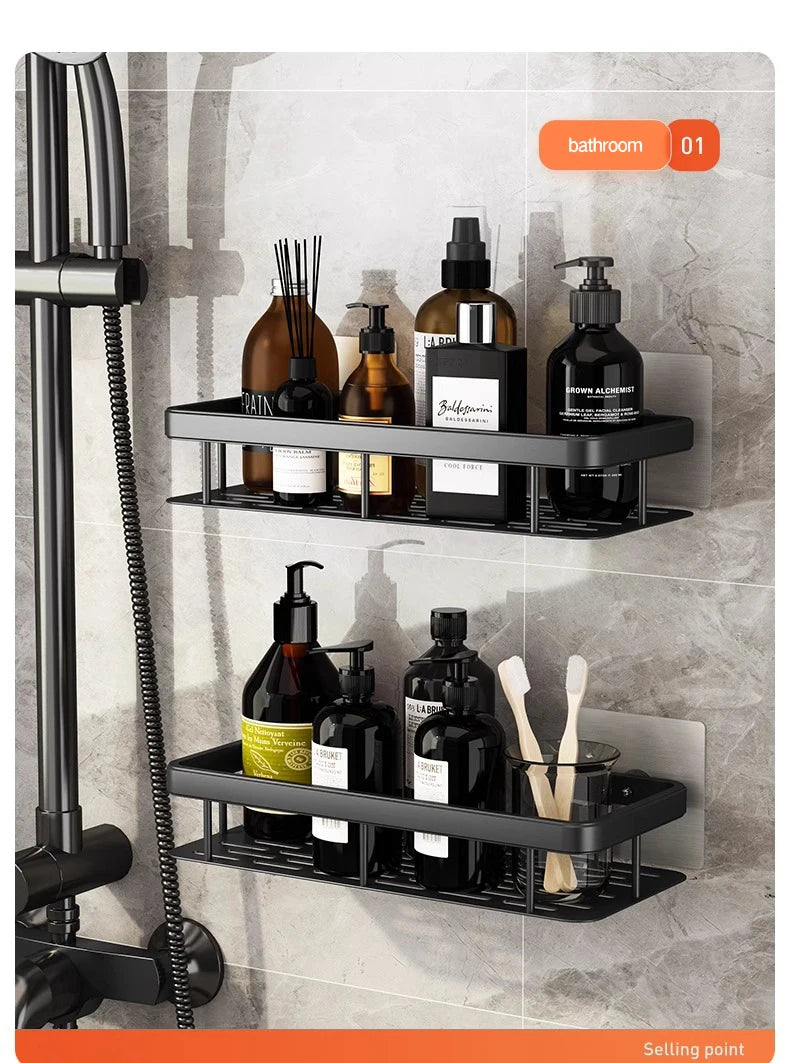 Stainless Steel Bathroom Storage Rack
