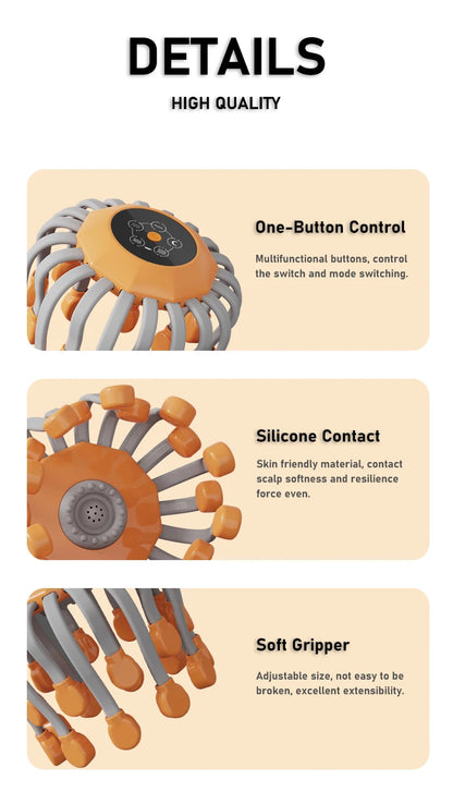 20 Head Scalp Massager
