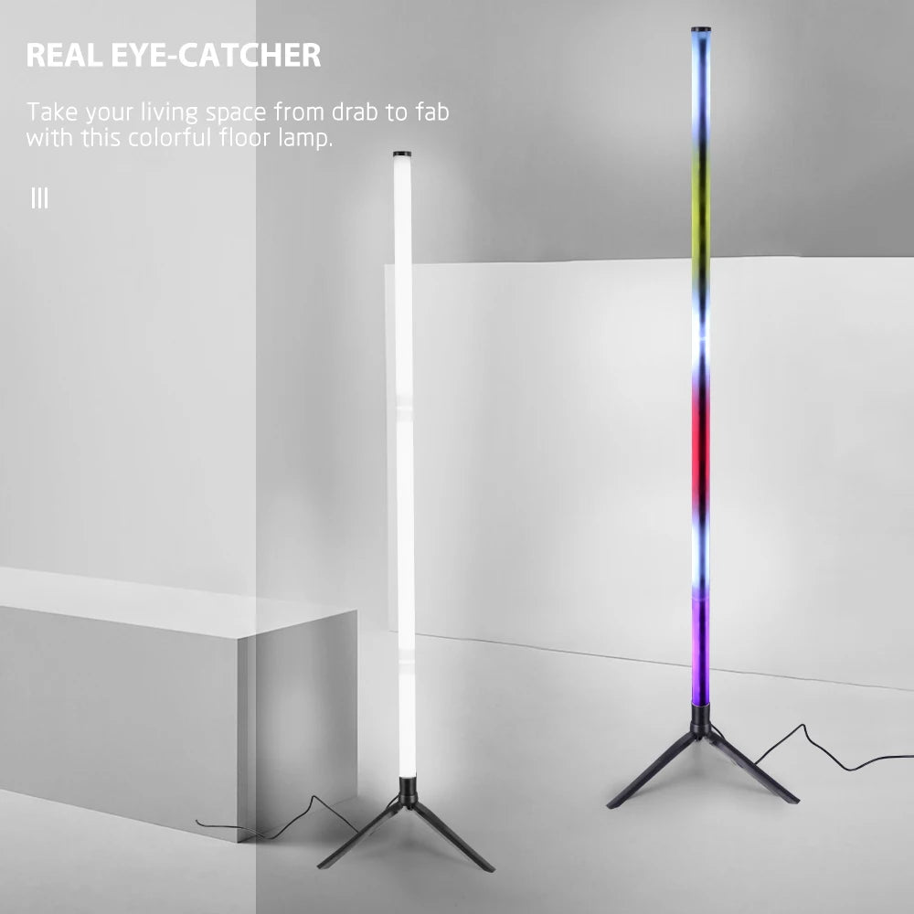 RGB Corner Floor Lamp