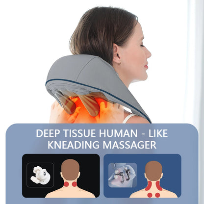 Wireless Neck Shoulder Massager