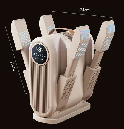 Six Arm Foldable Shoe Dryer