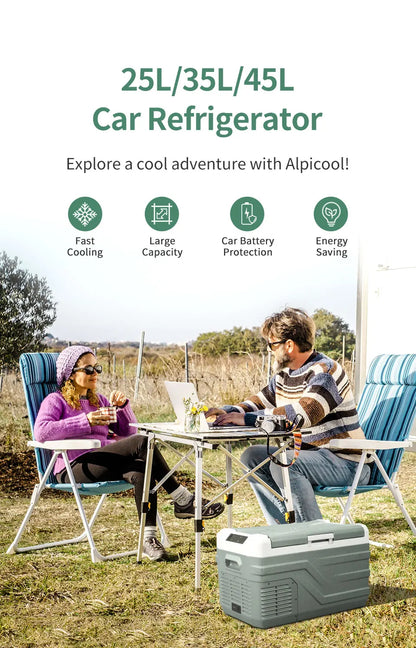 Alpicool NL Series Portable Car Refrigerator