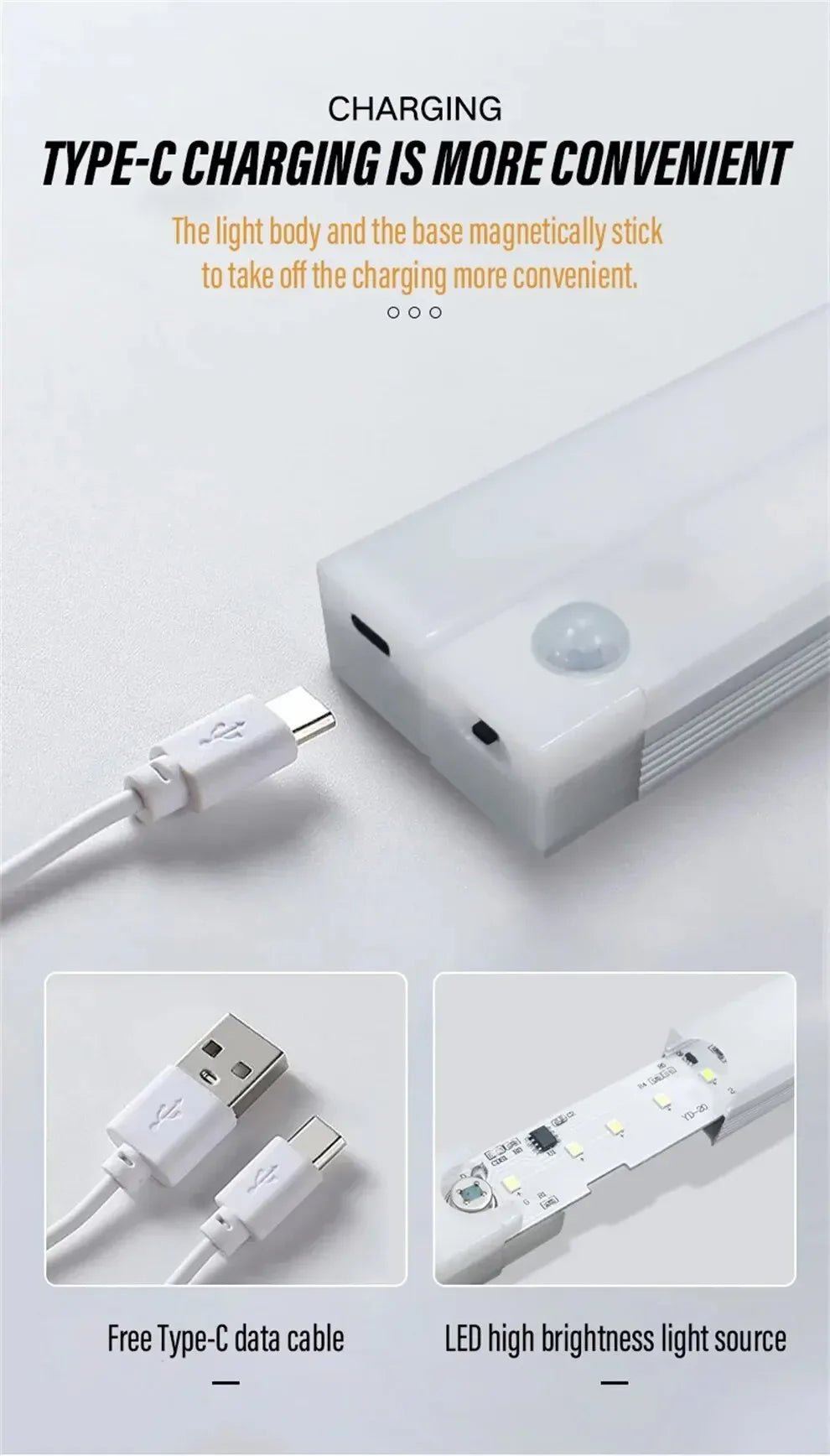 Rechargeable Cabinet Bar Light