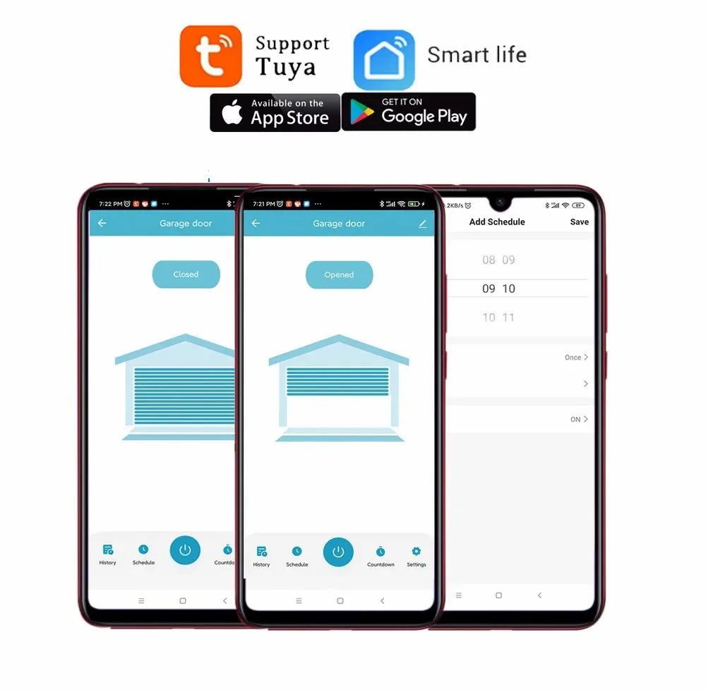 Wofea WiFi Smart Garage Door Opener Controller