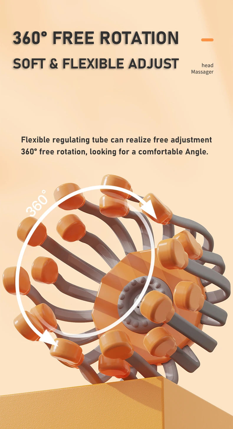 20 Head Scalp Massager