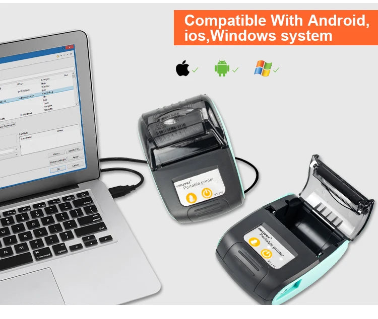 Mini Portable Receipt Printer