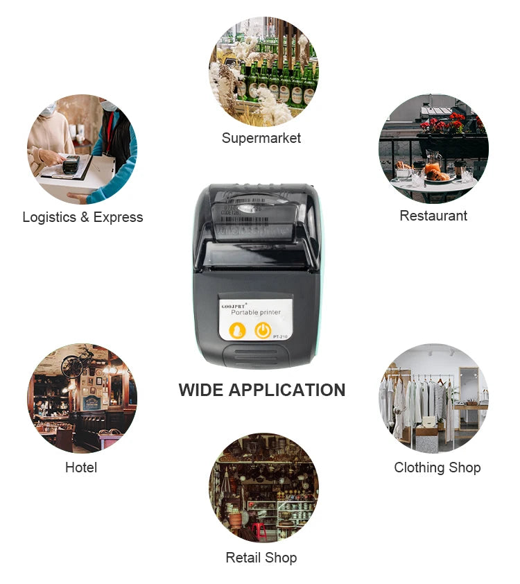 Mini Portable Receipt Printer