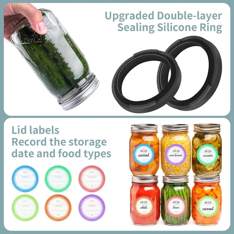 Mason Genie® Vacuum Sealer Kit