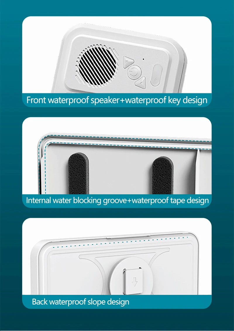 Touchscreen Shower Speaker Case
