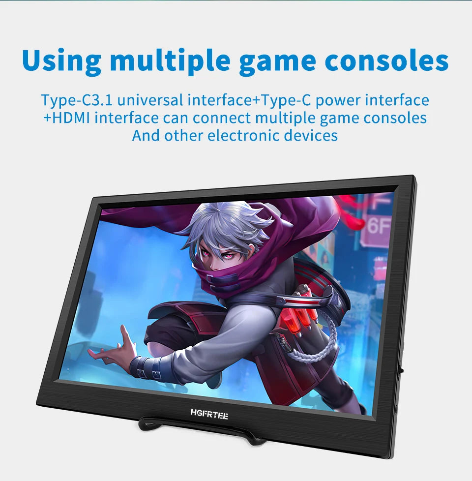 HGFRTEE 11.6-Inch Portable Gaming Monitor
