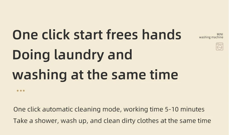 Mini Household Electric Washing Cup