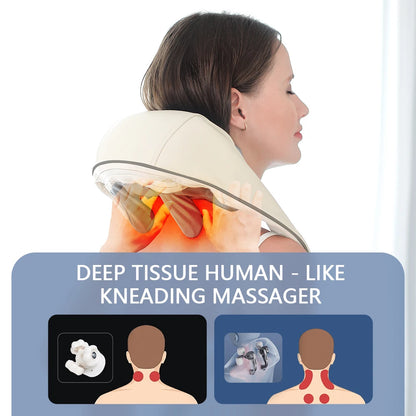 Wireless Neck Shoulder Massager