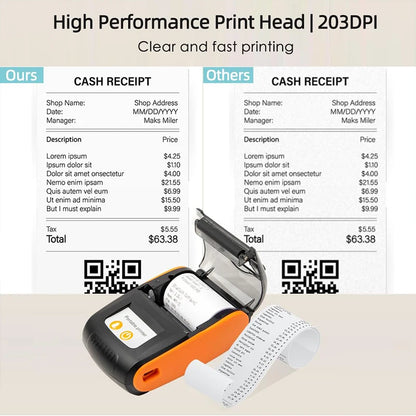 Mini Portable Receipt Printer