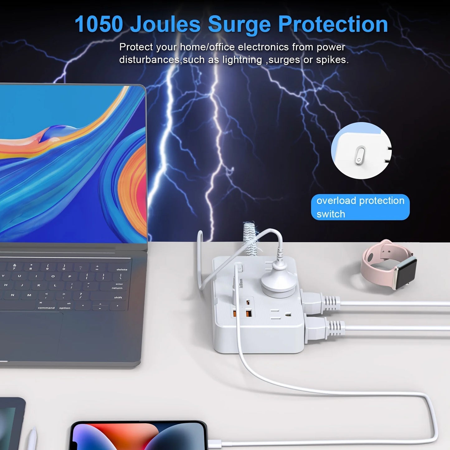 Multi-Plug Socket Adapter