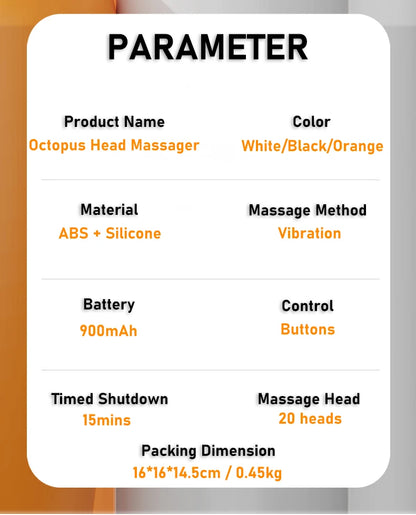 20 Head Scalp Massager