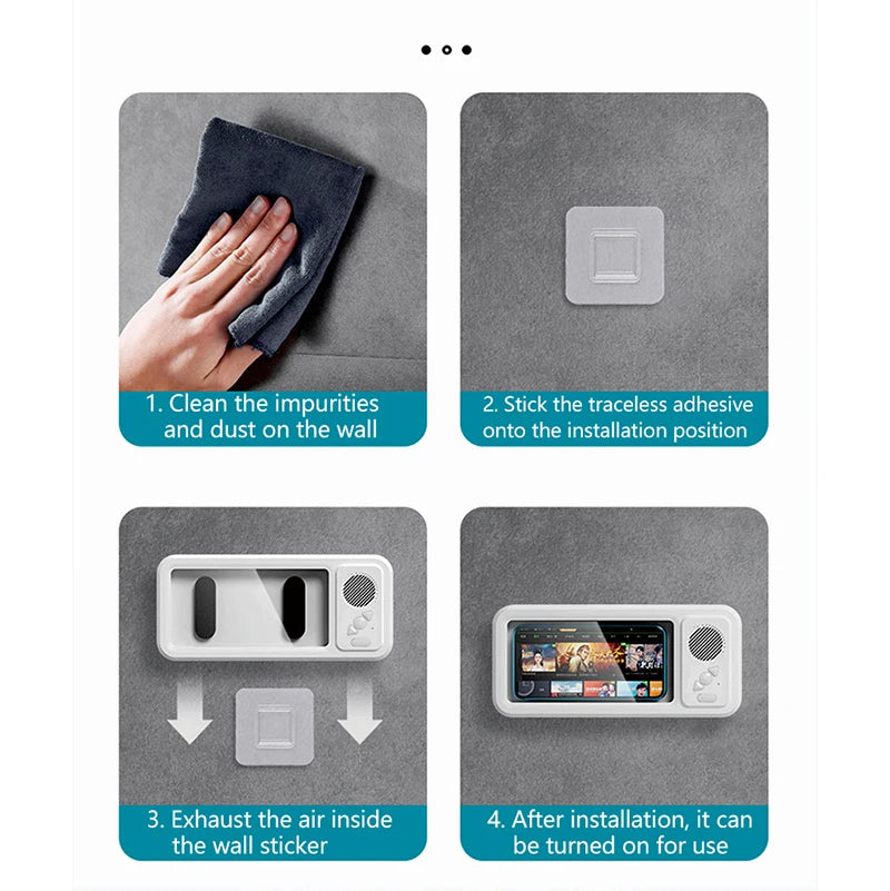 Touchscreen Shower Speaker Case