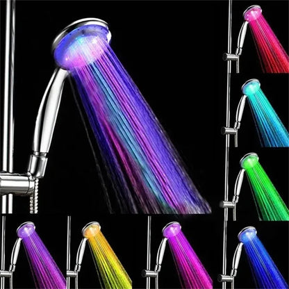 7-Color Changing LED Shower Head