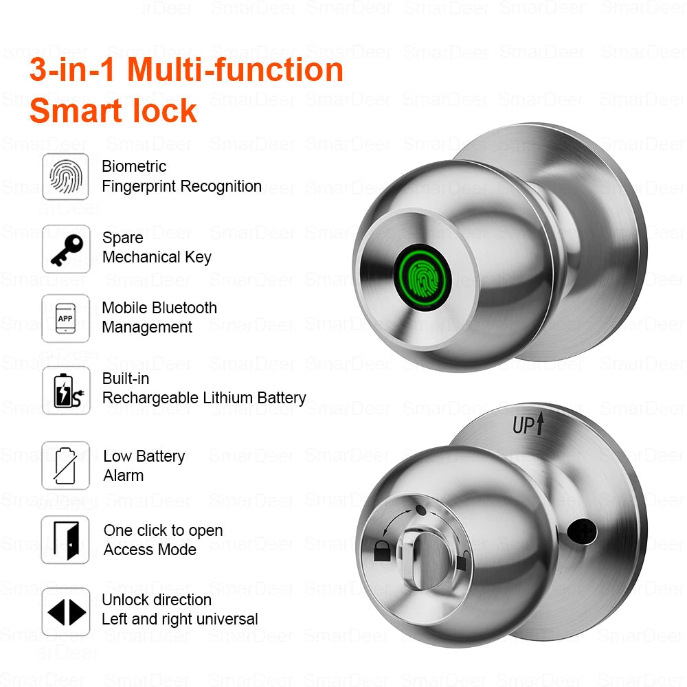 Smart Fingerprint Door Lock