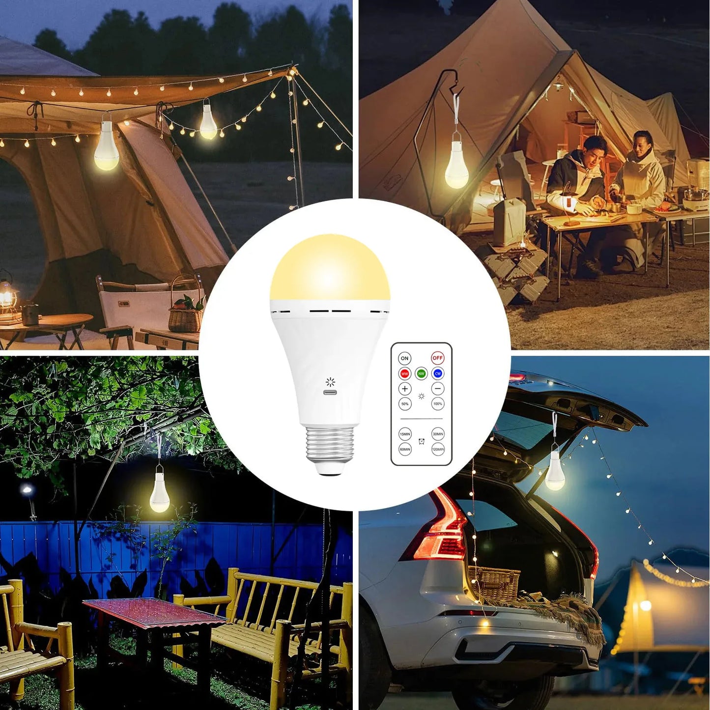 Rechargeable LED Bulb