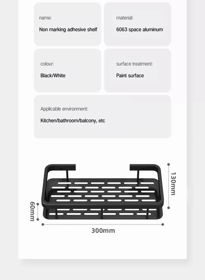 Stainless Steel Bathroom Storage Rack