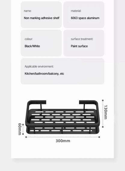 Stainless Steel Bathroom Storage Rack