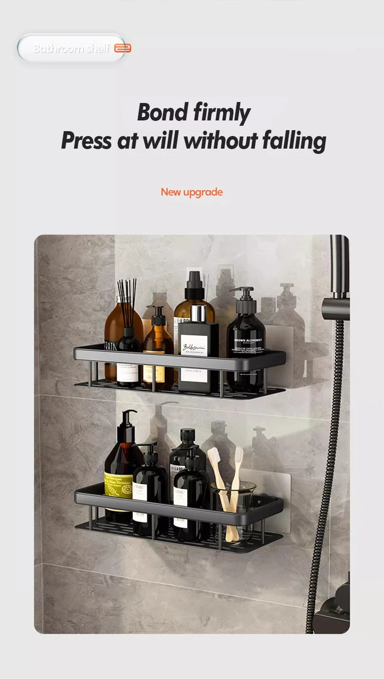 Stainless Steel Bathroom Storage Rack