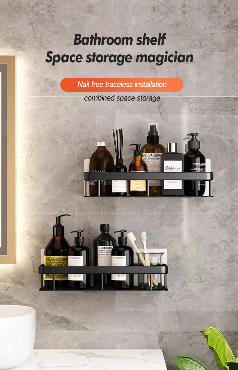 Stainless Steel Bathroom Storage Rack