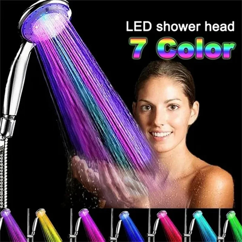 7-Color Changing LED Shower Head