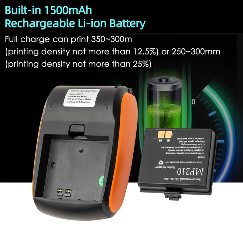 Mini Portable Receipt Printer