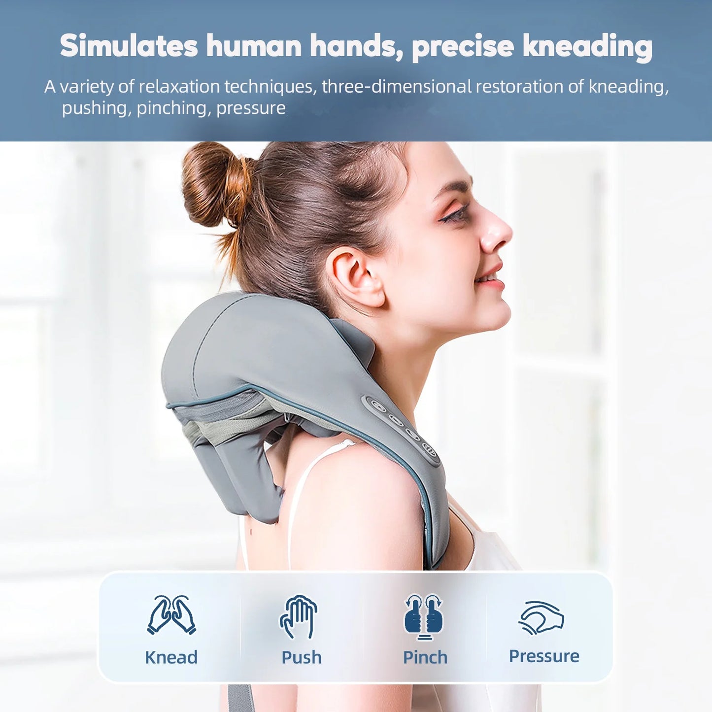 Wireless Neck Shoulder Massager