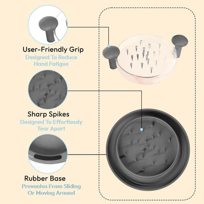 Rotating Meat Shredder