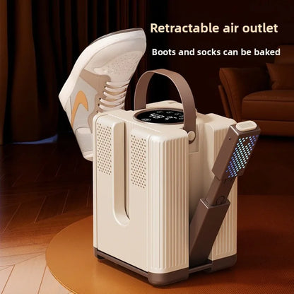 Six Arm Foldable Shoe Dryer