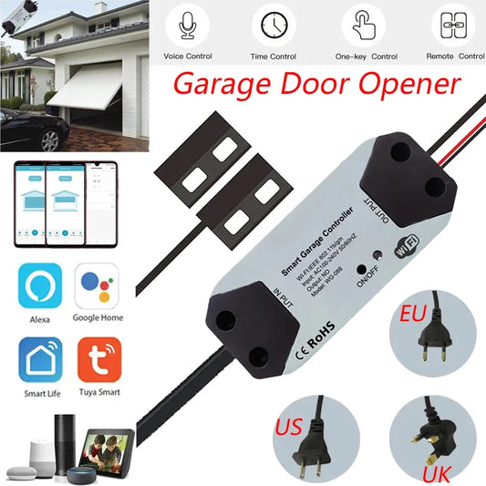Wofea WiFi Smart Garage Door Opener Controller