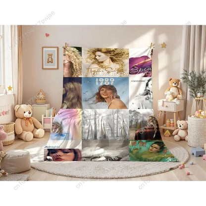 Taylor Alison Swift Singer Celebrity Blanket