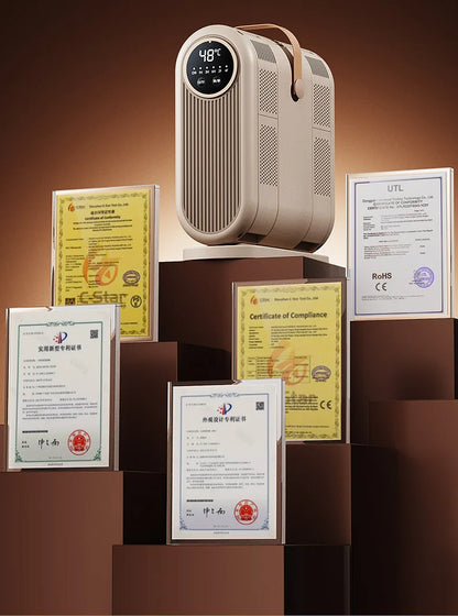 Six Arm Foldable Shoe Dryer