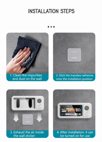 Touchscreen Shower Speaker Case