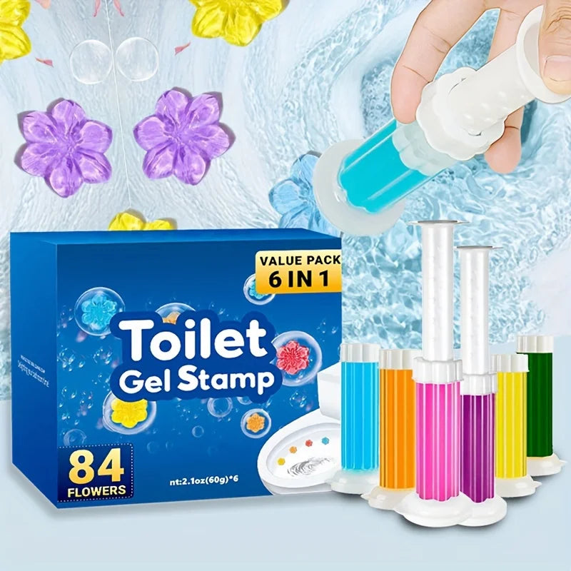 Floral Toilet Cleaning Gel