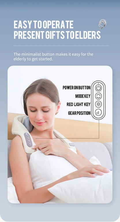 Wireless Neck Shoulder Massager