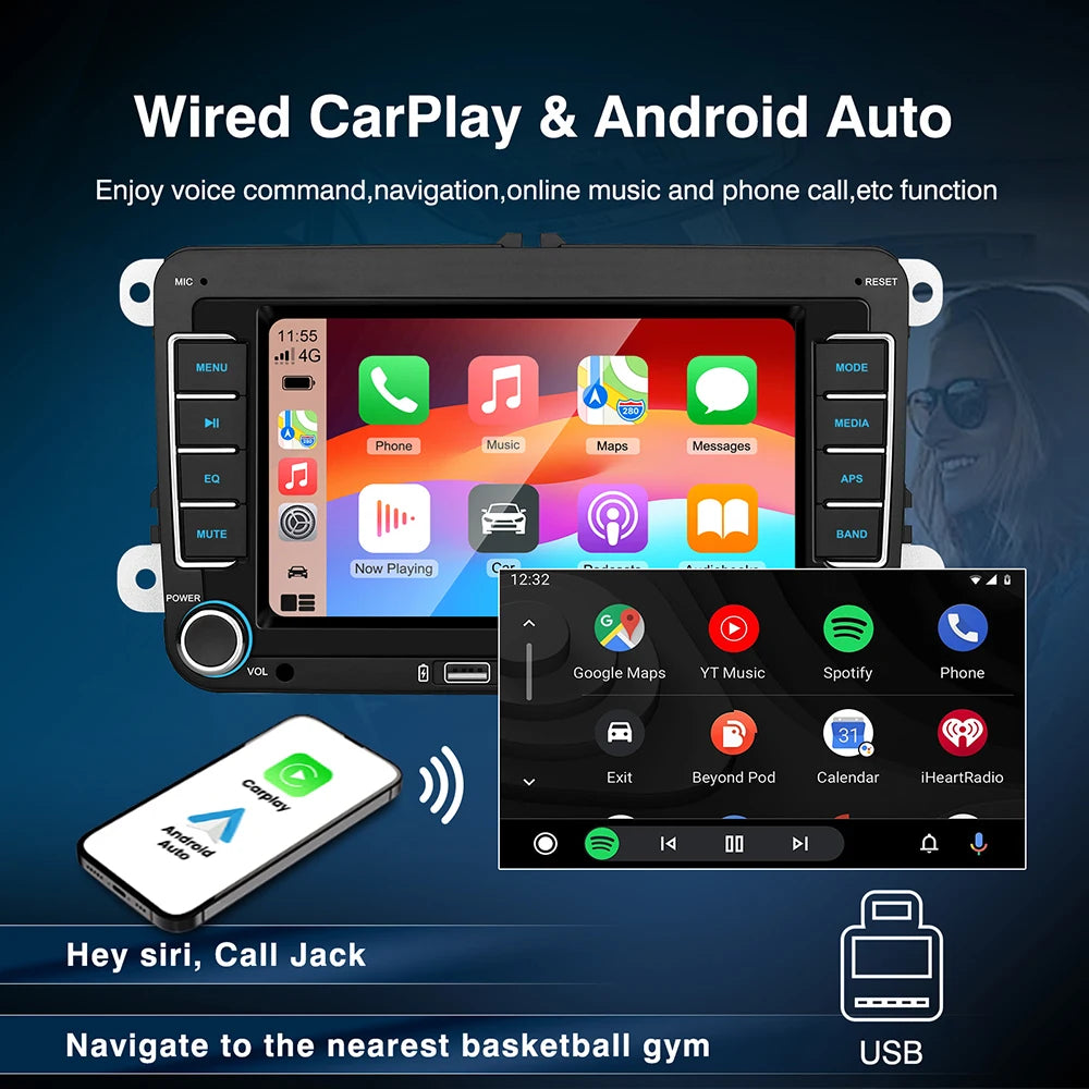 7" CarPlay Android Stereo