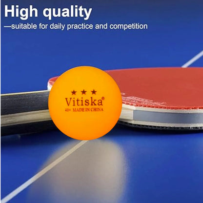 Portable Ping Pong Paddle Set with Retractable Net & Carry Bag