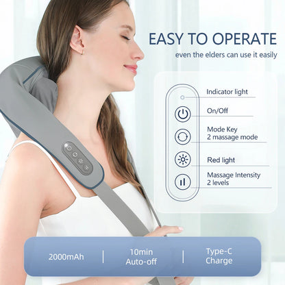 Wireless Neck Shoulder Massager