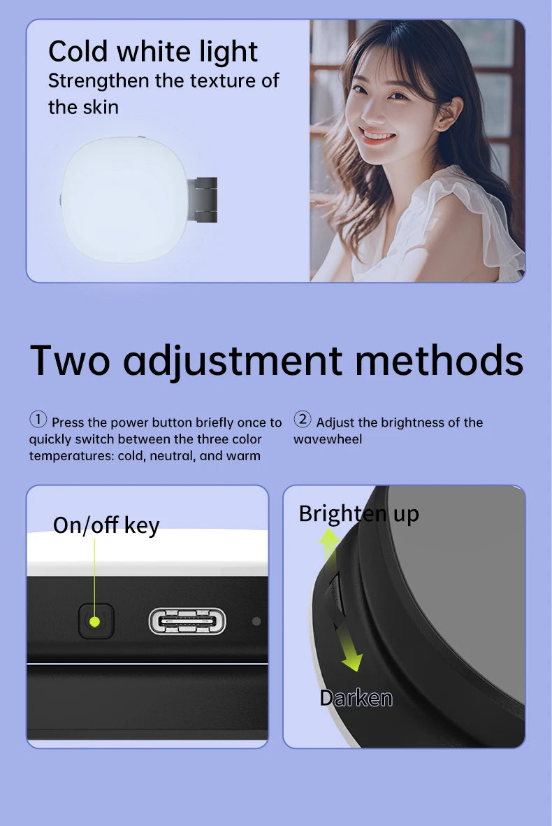 Portable Phone Light Bracket