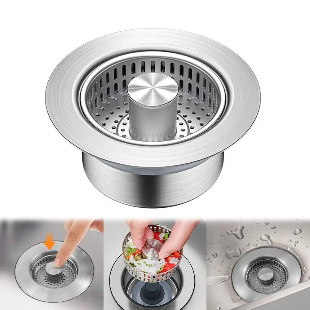 3-in-1 Sink Strainer