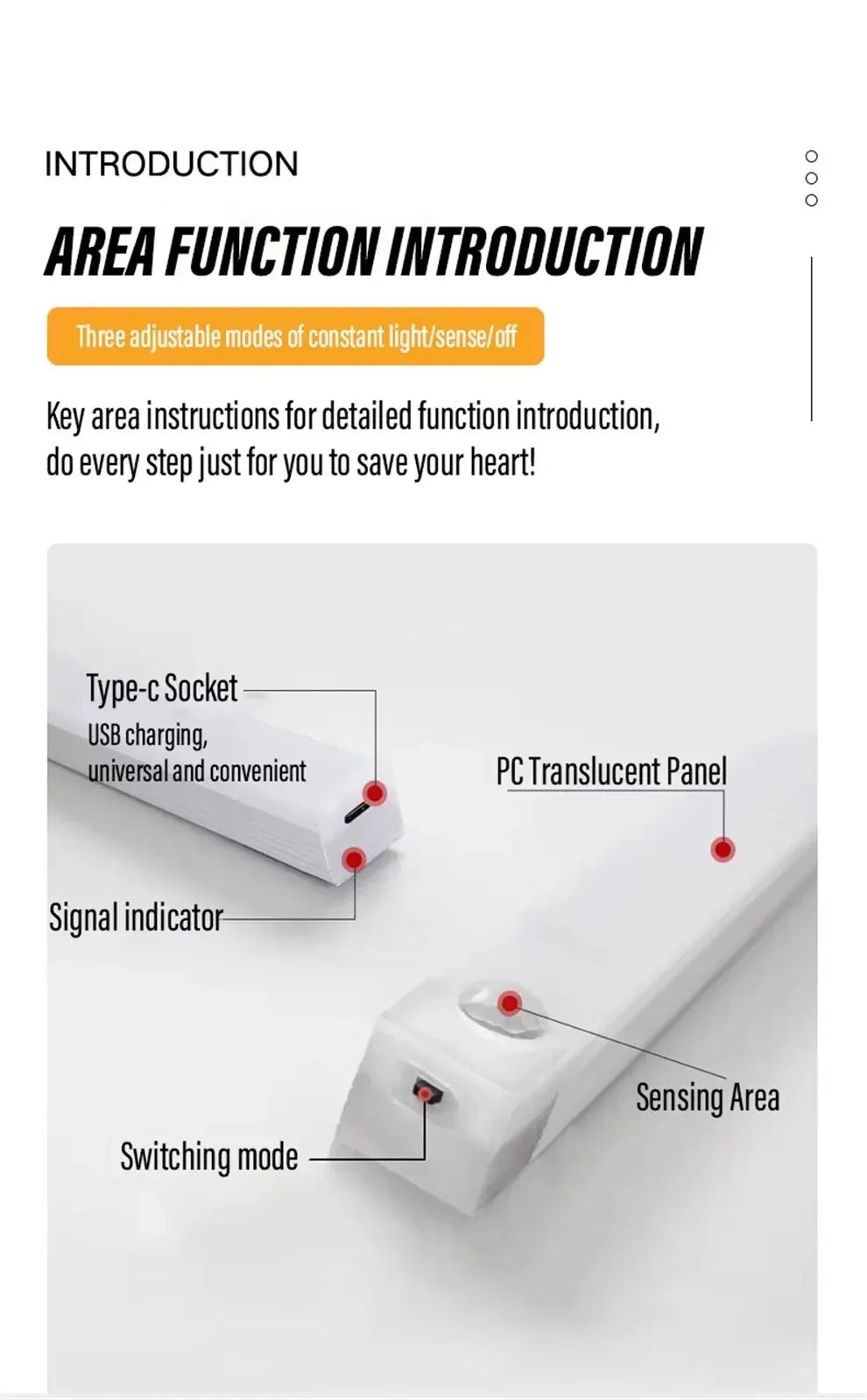 Rechargeable Cabinet Bar Light