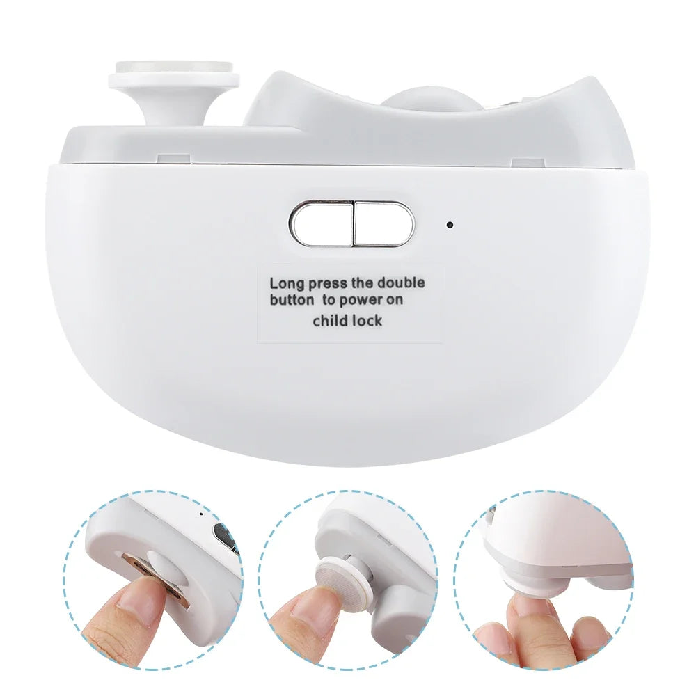 Electric Nail Clipper Polisher