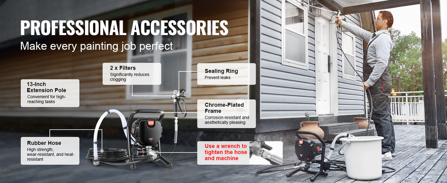 Electric Airless Sprayer Machine